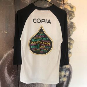 Woman’s baseball style shirt